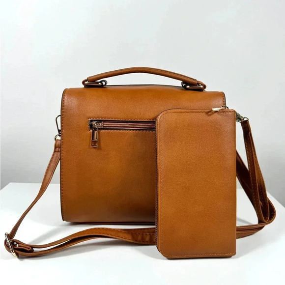 NWT Handbag 2-in-1 Satchel Wallet - Picture 5 of 11